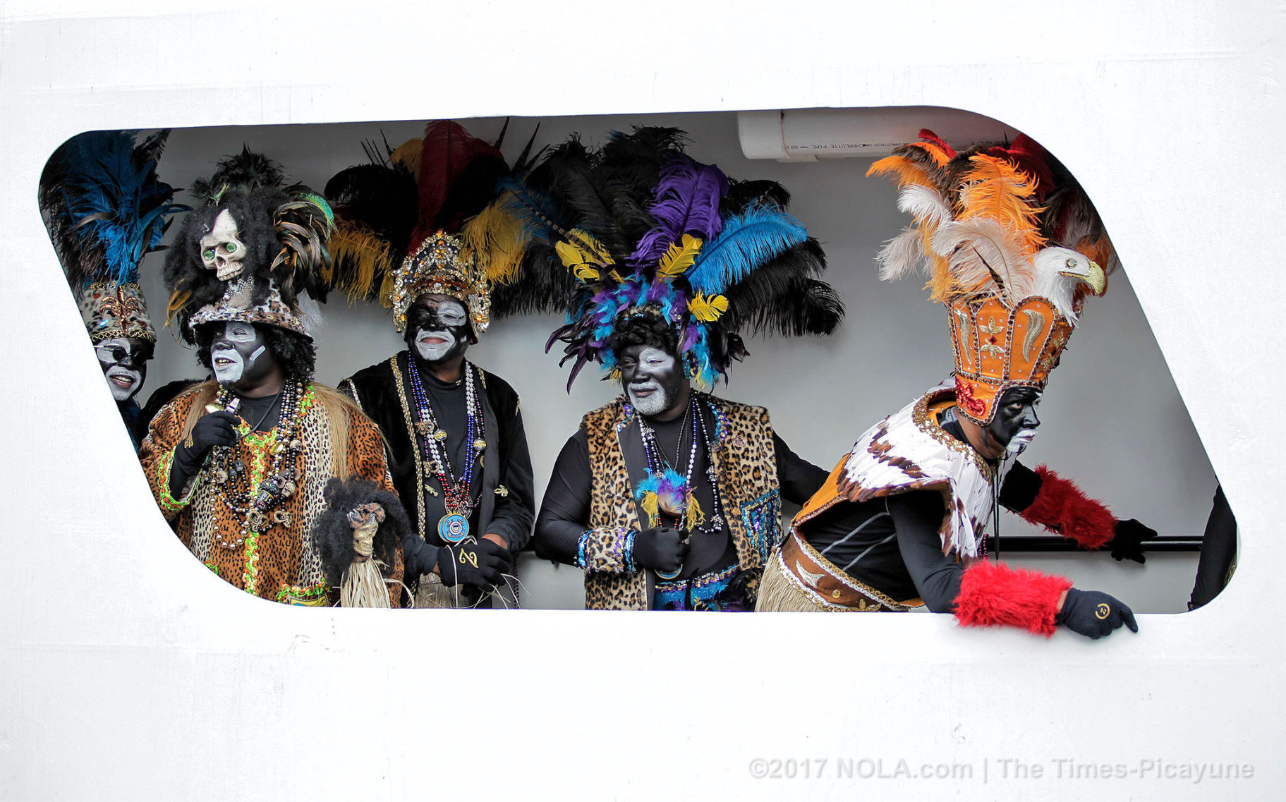 Mardi Gras 2017: Zulu and Rex arrive for Lundi Gras